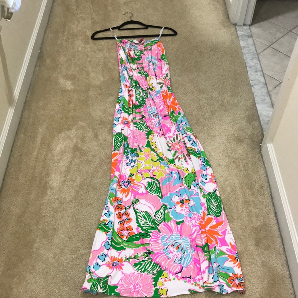Lilly Pulitzer for target maxi dress in posey